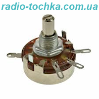 1 kOm резистор змінний лінійний WTH118-1A