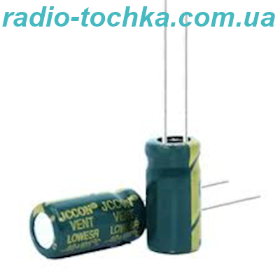 100uF 100V конденсатор електролітичний JCCON Low ESR