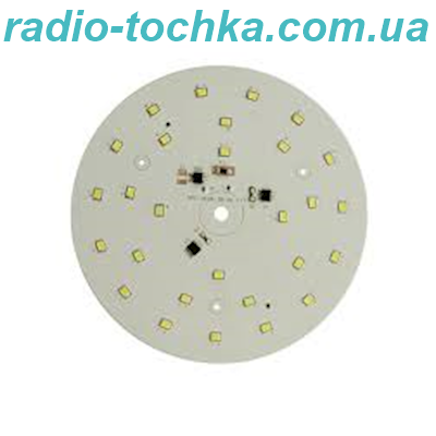 12W с/д SMD з драйвером на підкладці 220V D=140mm