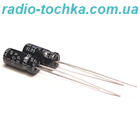 22uF 16V конденсатор електролітичний Hitano 105*