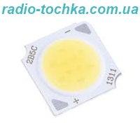 5W с/д COB білий 4000К 15-17V 250mA 450-500Lm підкладка 13x13мм