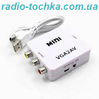 Адаптер-конвертер гн.RCA in гн.VGA