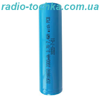 Акумулятор RIGHT HAUSEN 18650 3,7V 2000 mAh HN-308011 із захистом від перезаряду NEW