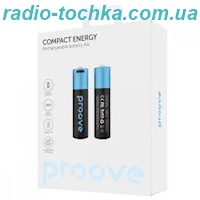 Акумуляторні батарейки Proove Compact Energy AA Type-C 1.5V 2600mAh