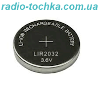 Aplenyx LIR2032 Li-ion Coin Cell 3.6V акумулятор