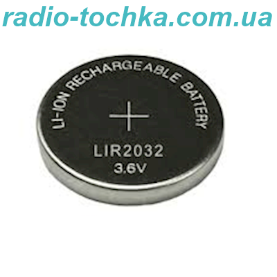 Aplenyx LIR2032 Li-ion Coin Cell 3.6V акумулятор
