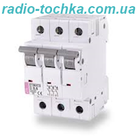 Автоматичний вимикач 3p 10A 6 C ETIMAT