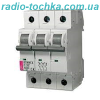 Автоматичний вимикач 3p 32A 6 C ETIMAT