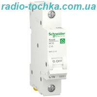 Автоматичний вимикач 6kA 1P 16A C, Resi9 Schneider Electric R9F12116