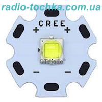 Cree 6500K 1-3W світлодіод плата 20mm