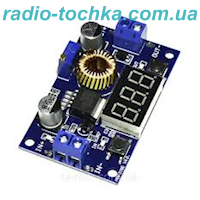 DC/DC понижуючий імпульсний (XL4015) in 8-36V out 1.25-32V 5A LED
