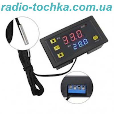 Електронний термостат терморегулятор термореле XH-W3230 220V