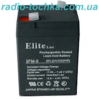 ELITE 6V 6Ah аккумулятор