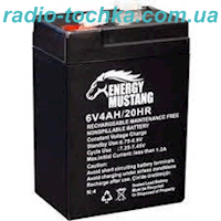 EnergyMustang 6V 4Ah акумулятор