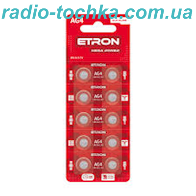 ETRON LR626W-10B/AG4/ 1.5V