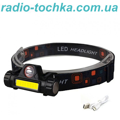 Фонарик лоб Right Hausen Commando 3W+1W Li-ion