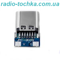 Гнездо USB TYPE-C на платі 2pin