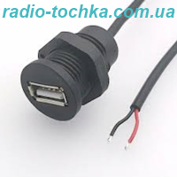 Гніздо USB 2pin із проводом