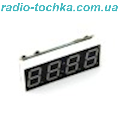 Годинник+вольтметр+термометр 0.56"(модуль) синій