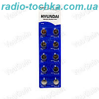 Hyundai AG13 = LR44 = L1154 1.5V