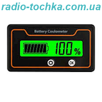 Індикатор ємності акумулятора з LED-дисплеєм