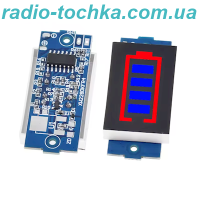 Індикатор ємності літій-іонних акумуляторів 4S 13.2-16.8V