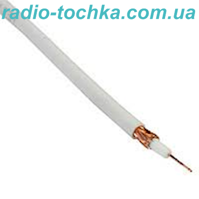 Кабель антенный RG-58U 50 Ом белый