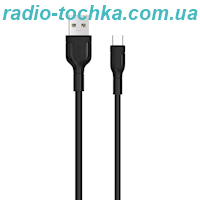 Кабель USB WALKER C350 Type-C black