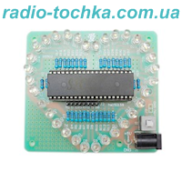 KIT конструктор "Cветодиодное сердце на микроконтроллере" K204