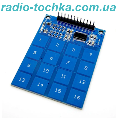 Клавіатура Arduino мембранна Клавіатура Arduino сенсорна модуль TTP229