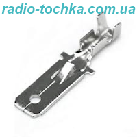 Клема ножова вилка DJ622-D6.3B-0.5 1.5мм2