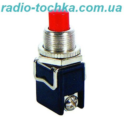 Кнопка без фiксації PBS-23B d12 (17x12 h39.5) 4A 220V