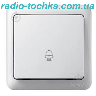 Кнопка дзвінка VIOLA біла