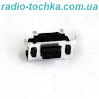 Кнопка тактова TACT 6x3-3.5 кутова SMD 2pin