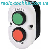 Кнопковий пост 2-модул. ESE2-V4 (Compact, "Start/Stop". зелений/червоний, корп. сіро-чорний)