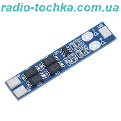 Контролер BMS заряду - розряду 2S Li-Ion акумуляторів 18650 I = 8A HX-2S-A10