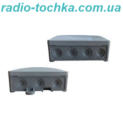 Коробка розпод. Premium Gray Р15 без клеммника 94(117,2)х94,5х40,5мм. (36шт) NEW
