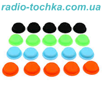 Ковпачок кольоровий (до тактової кнопки 75-4) ф15 h3