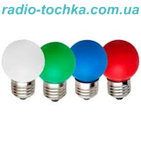 Лампа Fn Led LB-37 230V 1W цветная E27