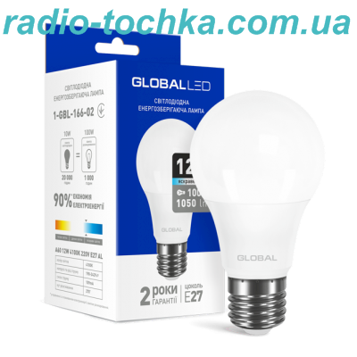 Лампа Global LED 12W 220V E27 (266) MAXUS