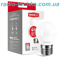 Лампа LED 5W 220V E14 (284) MAXUS