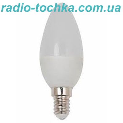 Лампа LED E14 6W 3000K (свiчка)