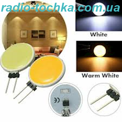 Лампа LED G4 5W-18LED силикон 12V 6000K