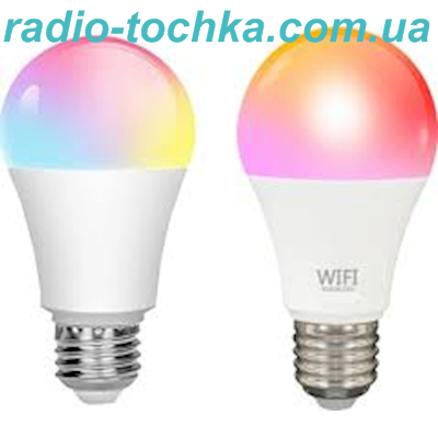 Лампа смарт Wifibuld 12W RGBW 2.4GHZ Wi-Fi