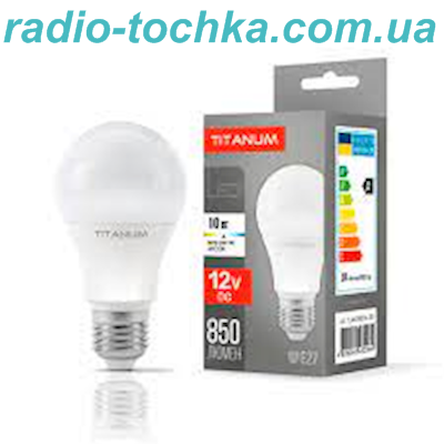 Лампа TITANUM LED E27 E27 10W 4100K 12V