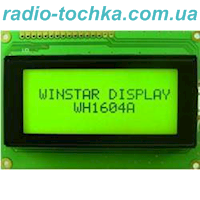 LCD WH1604A-YYH-CT индикатор