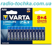 LR03 AAA 1.5V VARTA LongLife Power