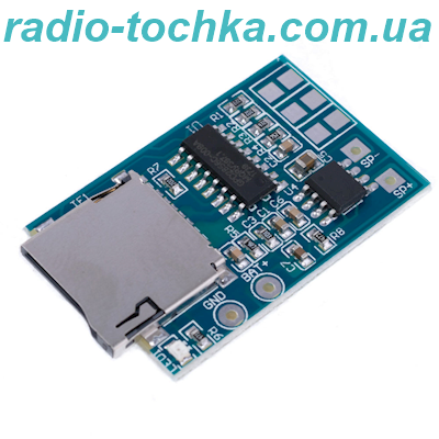MP3 плеєр з розємом microSD, модуль