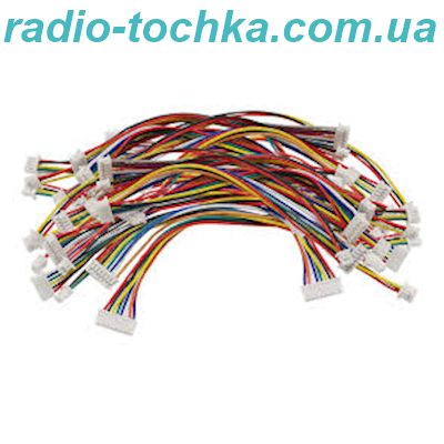 MX1.25-6pin вилка з дротом + MX1.25-6pin гніздо з дротом