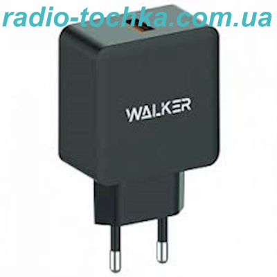 МЗП 1USB 3.0A WALKER WH-35 black